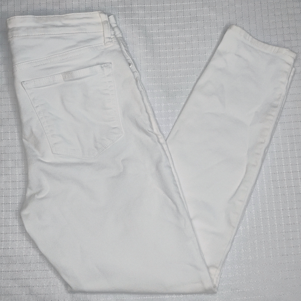 Lucky Brand Womens White Skinny Jeans